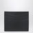 Porte-cartes en cuir noir