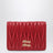 Black Card Holder in Matelassé Nappa Leather