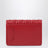 Black Card Holder in Matelassé Nappa Leather