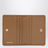 Caramel Card Holder in Matelassé Nappa Leather