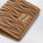 Caramel Card Holder in Matelassé Nappa Leather