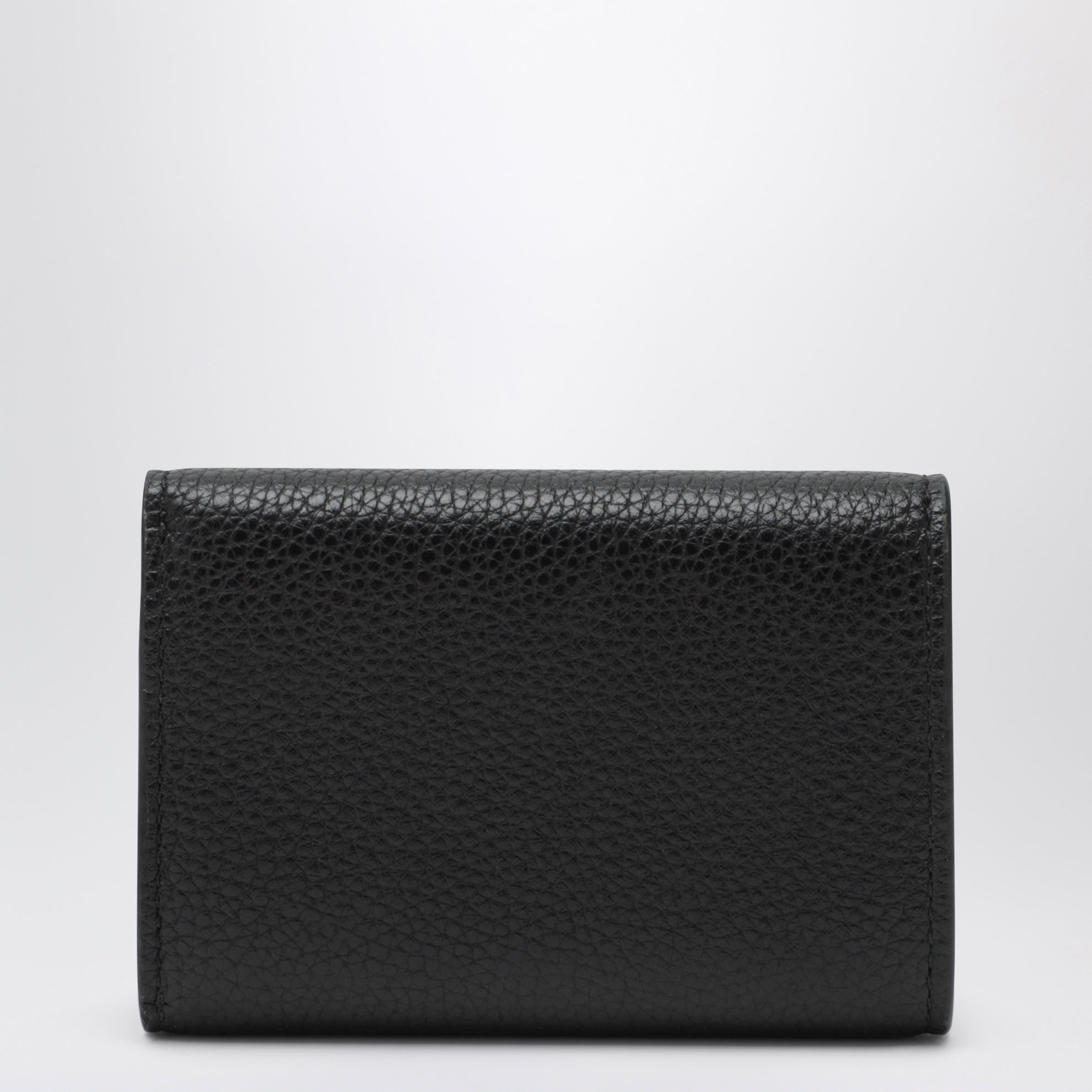 Petit portefeuille en cuir noir