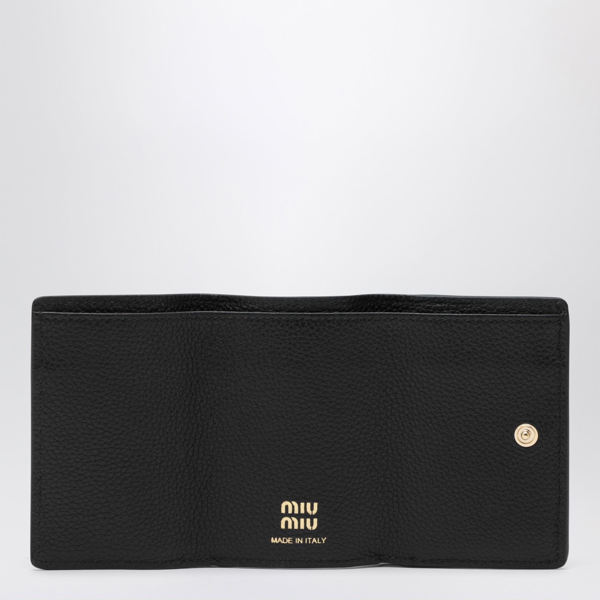 Petit portefeuille en cuir noir