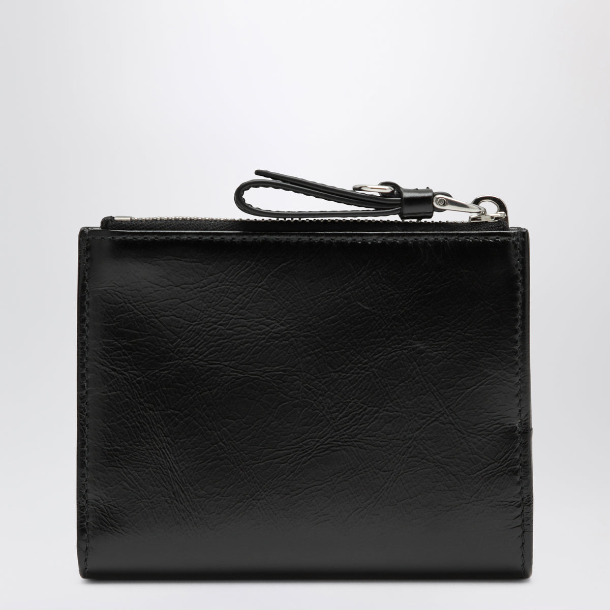 Petit portefeuille en cuir noir