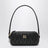 Pochette en cuir nappa matelassé noir