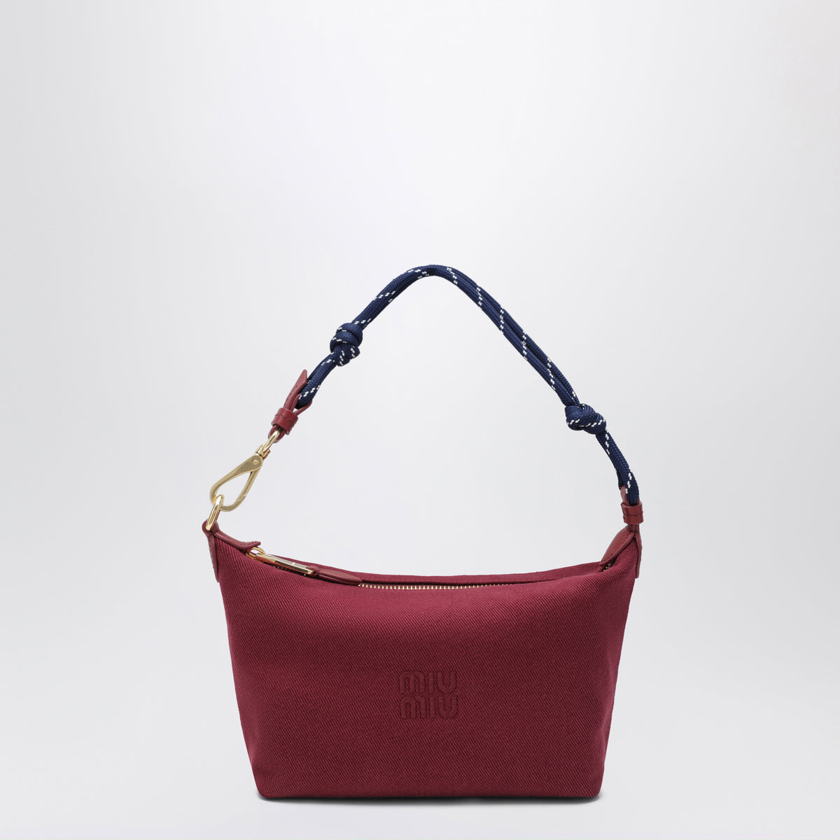 Kirsch/Baltic-Pouch aus Gabardine