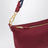 Kirsch/Baltic-Pouch aus Gabardine