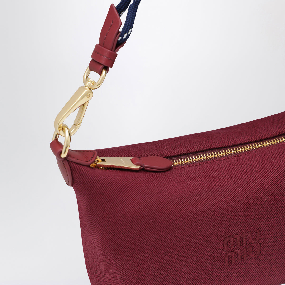 Kirsch/Baltic-Pouch aus Gabardine