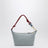 Pouch astrale/amaranto in gabardine