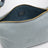 Pouch astrale/amaranto in gabardine