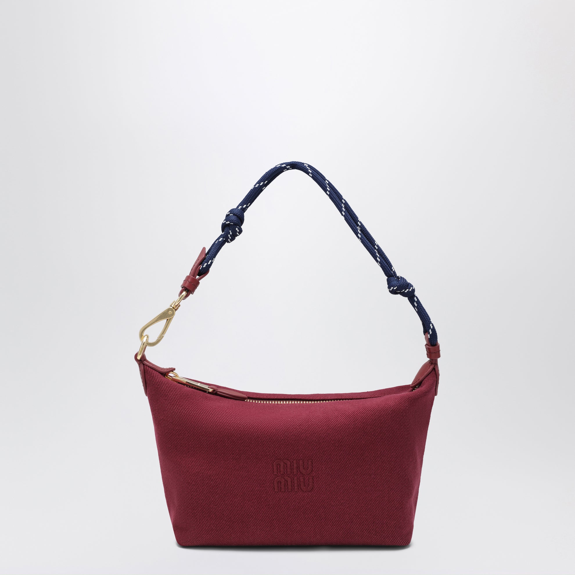 Kirsch/Baltic-Pouch aus Gabardine