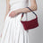 Kirsch/Baltic-Pouch aus Gabardine