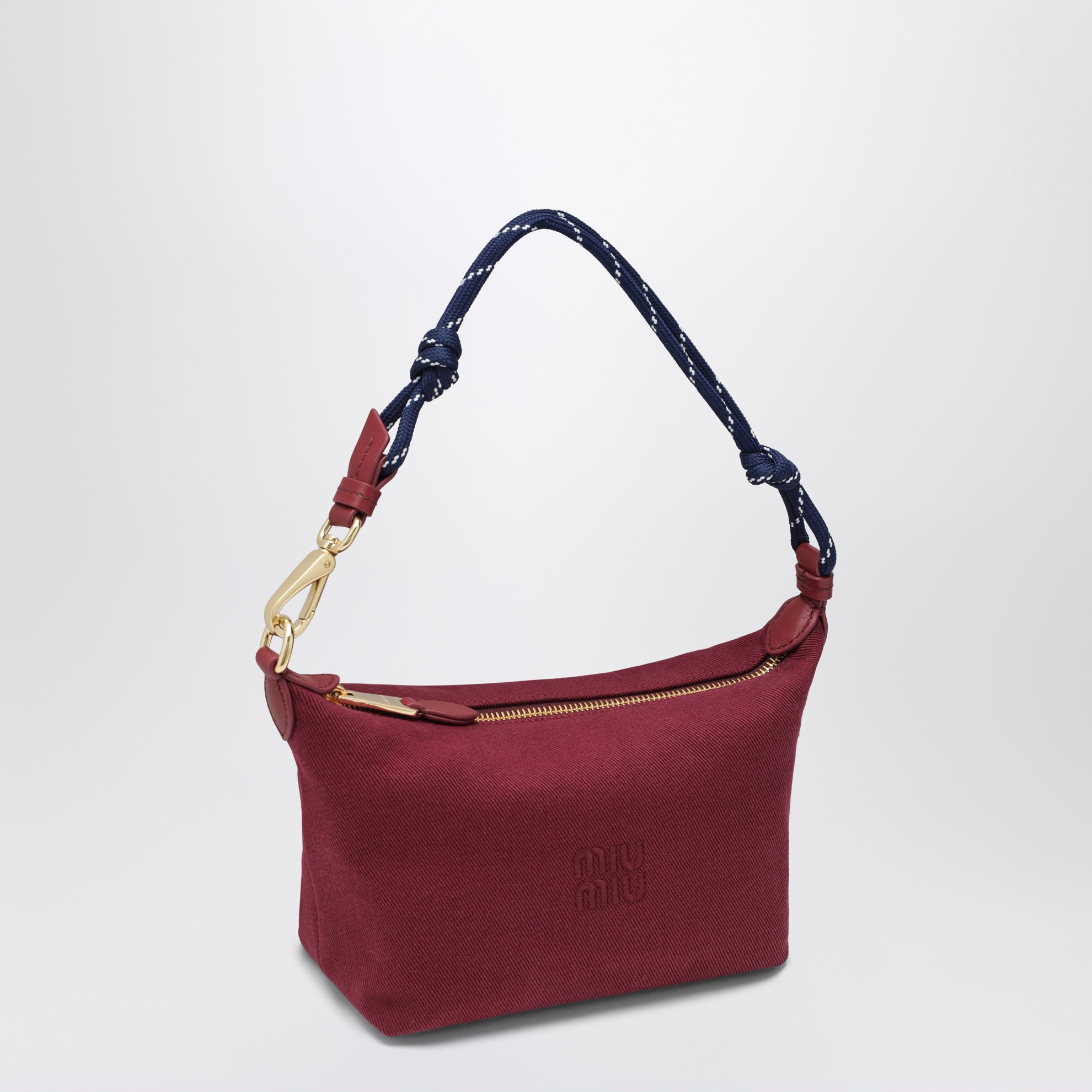 Kirsch/Baltic-Pouch aus Gabardine