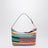 Pouch in multicolored crochet