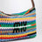 Pouch in multicolored crochet