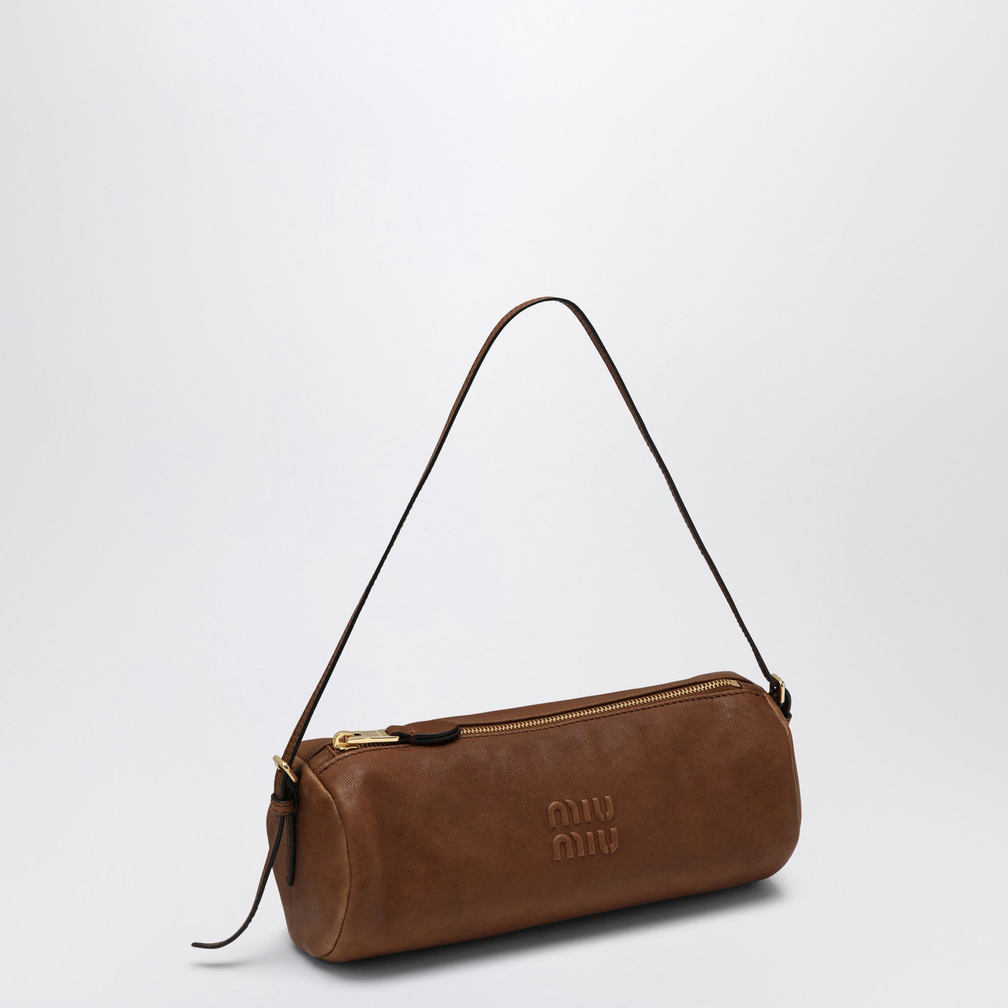 Pouch color Rovere in nappa