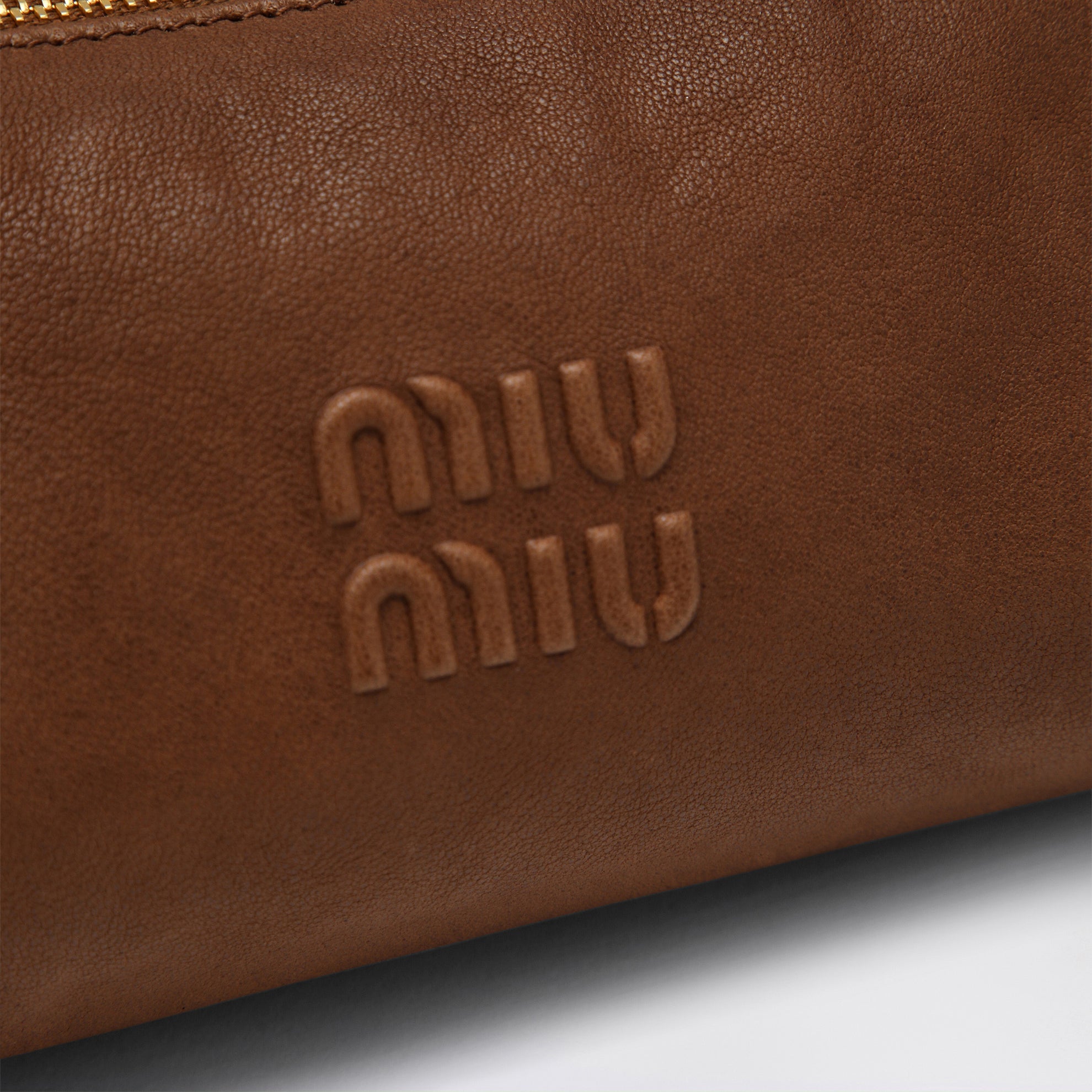 Pouch color Rovere in nappa