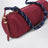 Pouch in gabardine di cotone Cerise/Baltico