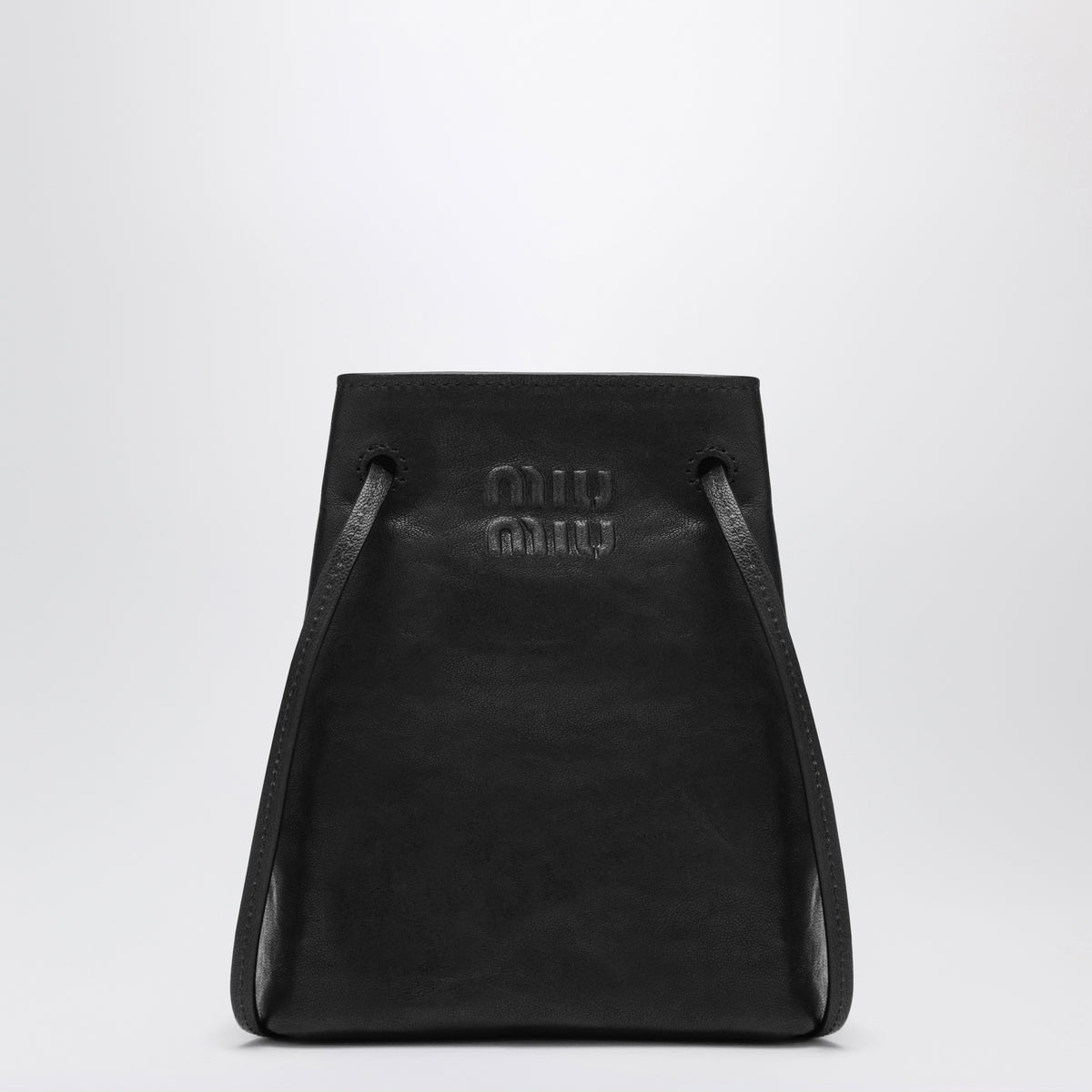 Borsa a secchiello nera