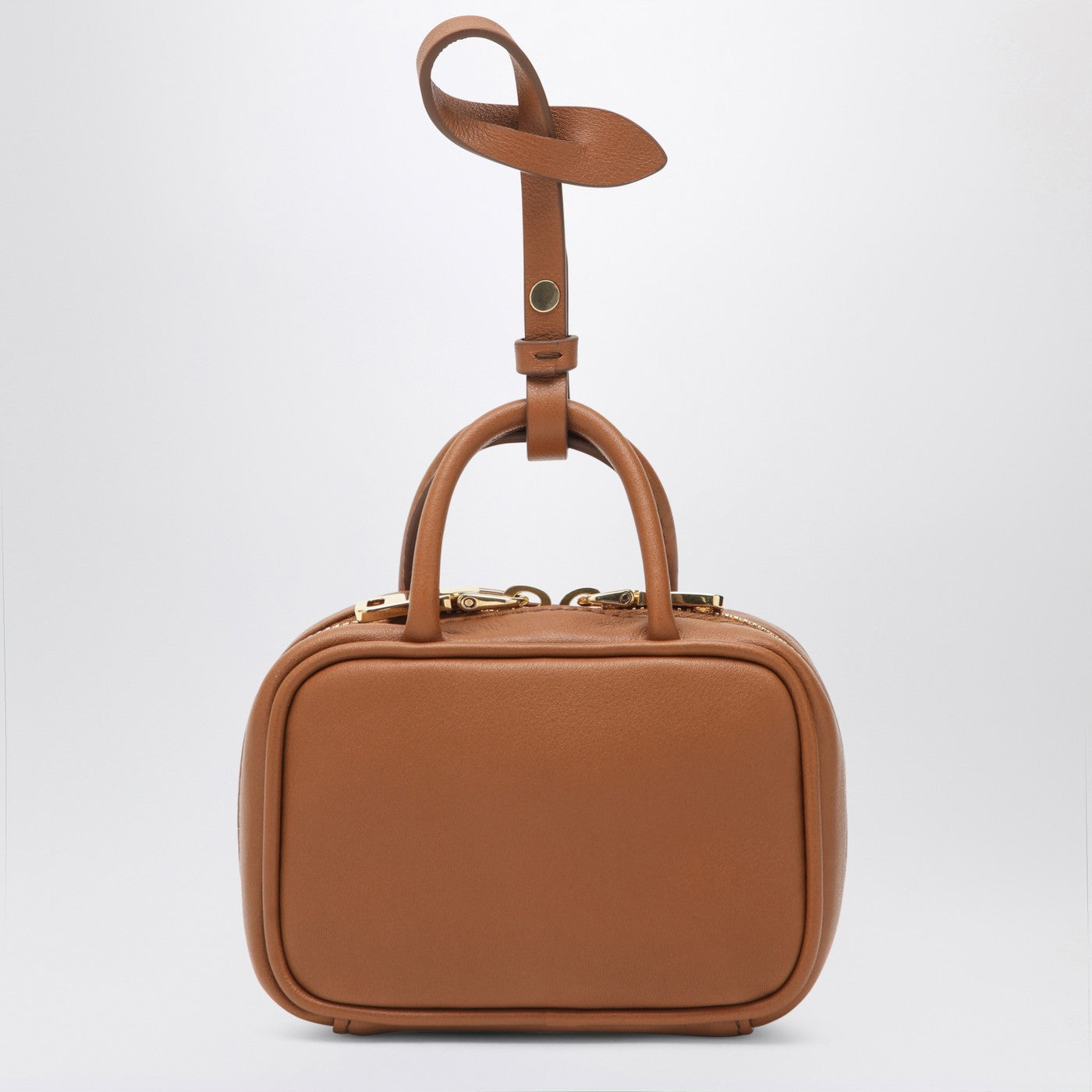 Trick couleur Cognac en cuir