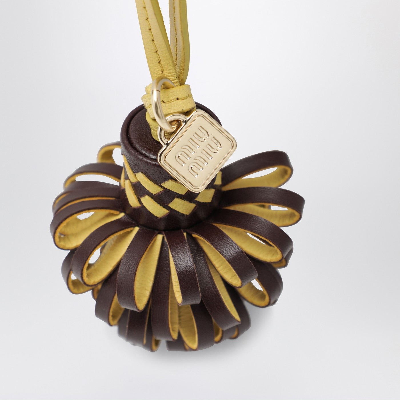 Miu Miu Brown/yellow nappa trick | TheDoubleF