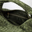 Borsa Jodie in suede Intrecciato verde scuro