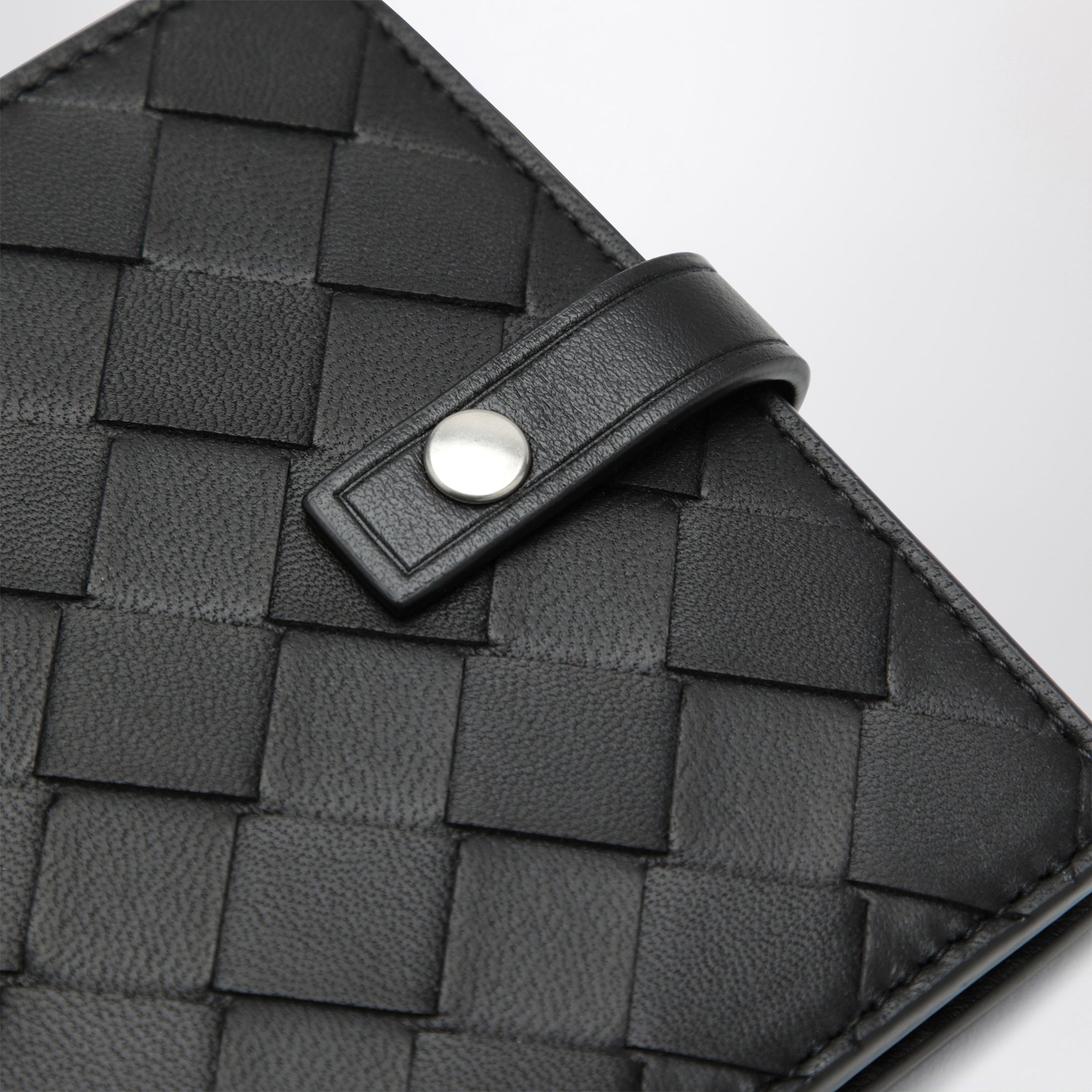 Black Braided Wallet