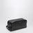 Black grained leather Beauty case
