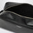 Black grained leather Beauty case