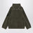 Felpa verde militare in tessuto terry