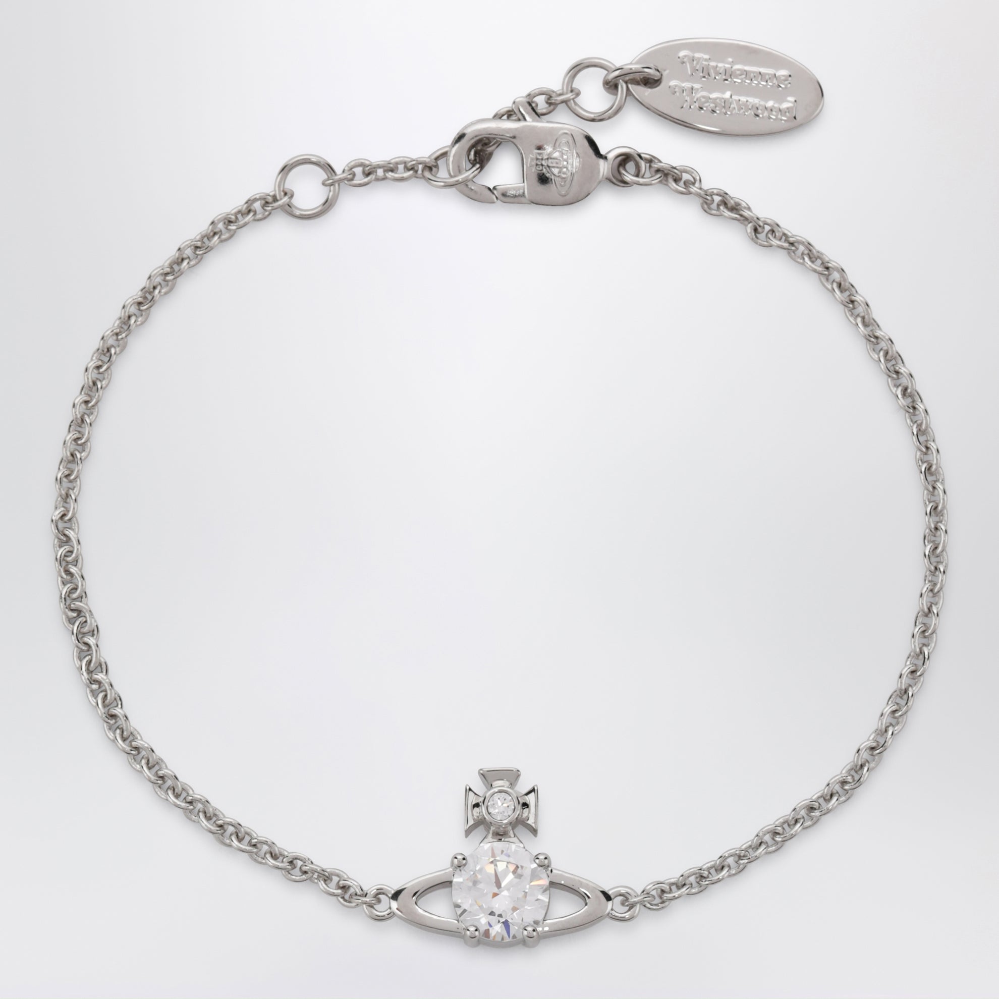 Bracciale con logo Orb con cristallo