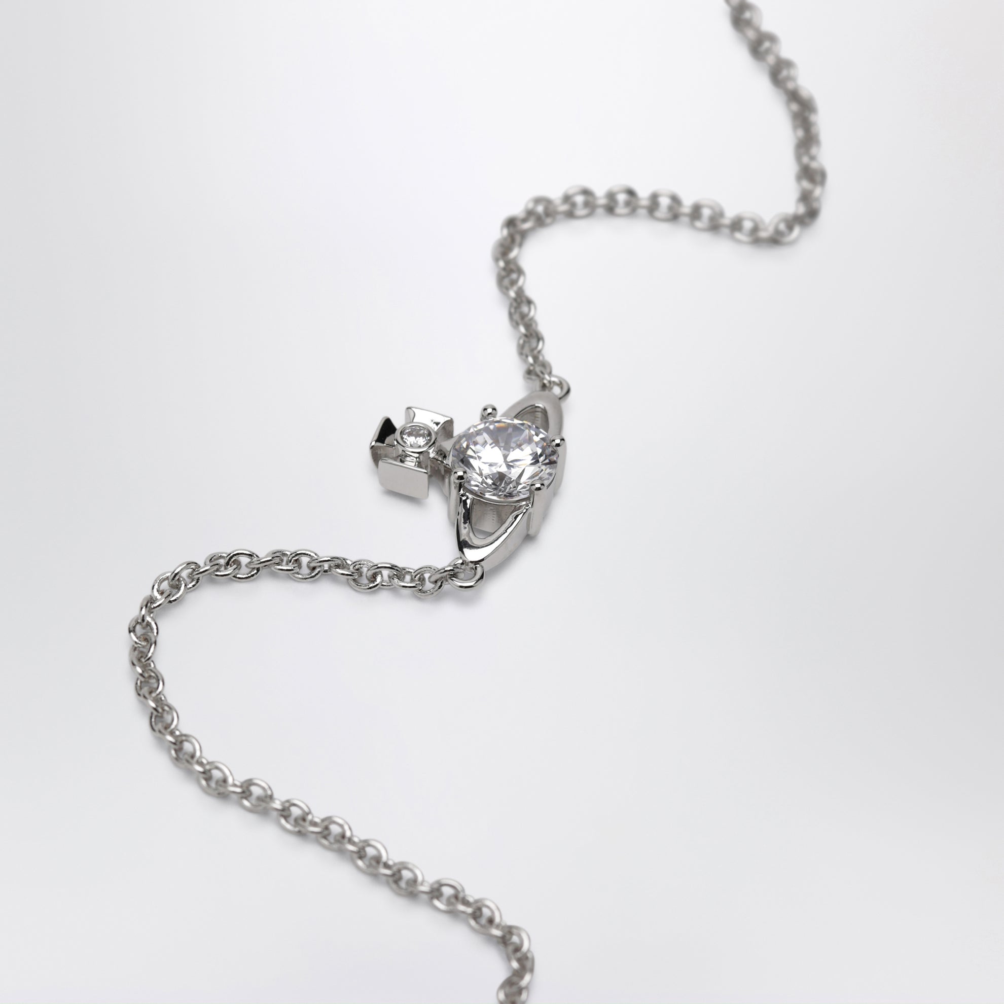 Bracciale con logo Orb con cristallo