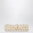 Bracciale Orb oro a tre giri con perle