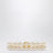 Bracciale Orb oro a due giri con perle