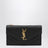 Black Cassandre Matelassé Flap Card Holder