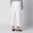 Weiße Cropped-Hose aus Baumwolle