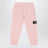 Pink cotton jogging pants