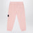 Pink cotton jogging pants
