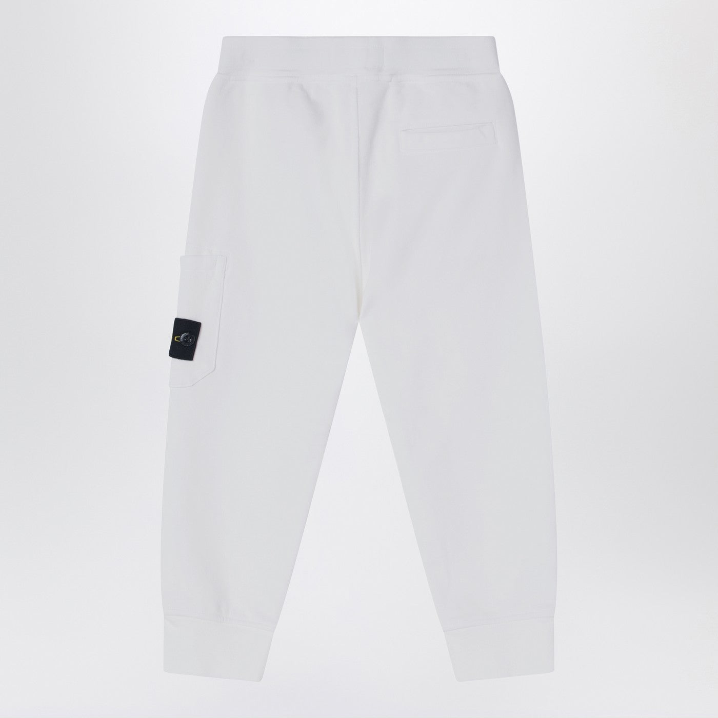 Pantalone jogging bianco in cotone