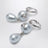 Martha-Ohrringe mit Perle und Orb-Logo