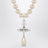 Collana choker One Row Pearl Drop