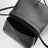 Black Intrecciato crossbody bag