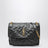 Borsa Niki media trapuntata in pelle vintage nera