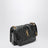 Borsa Niki media trapuntata in pelle vintage nera