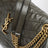 Mittelgroße gesteppte Niki Tasche aus Vintage-Leder in Light Musk