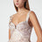 Cream-colored Ascent silk and linen mini dress