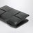 Black bifold card holder with Maxi Intreccio