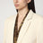 Single-breasted jacket in butter colour