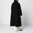 Kaity Doublé black wool and cashmere coat
