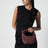 Mini sac Jodie en daim Deep Mahogany
